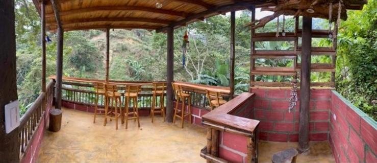 Hotel El Santuario Minca Luaran gambar
